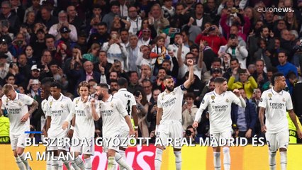 BL-szerda: Real Madrid és Milan nyertek – Győzelmek a Bajnokok Ligájában ⚽