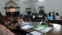 जबलपुर नगर निगम की बैठक में हंगामा