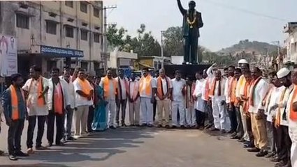 వనపర్తి: అంబేద్కర్ విగ్రహాన్ని ప్రారంభించే హక్కు కేసీఆర్‌కు లేదు