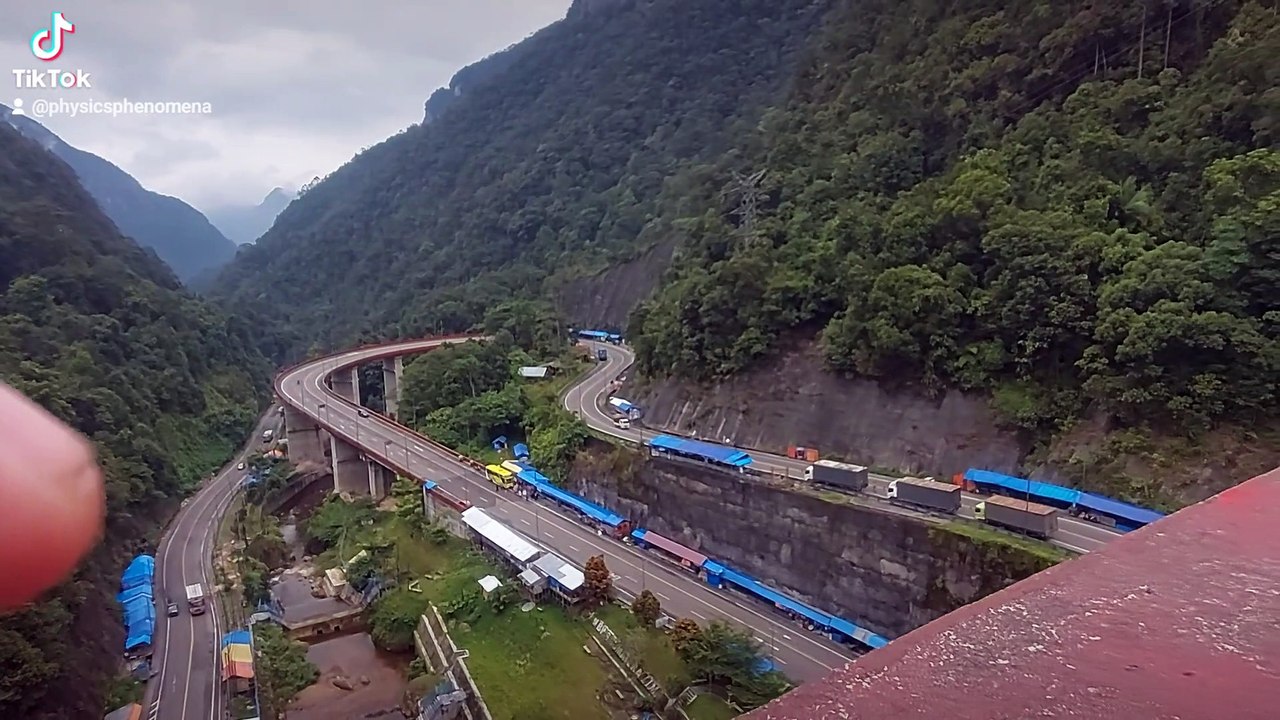 Bridge on valley