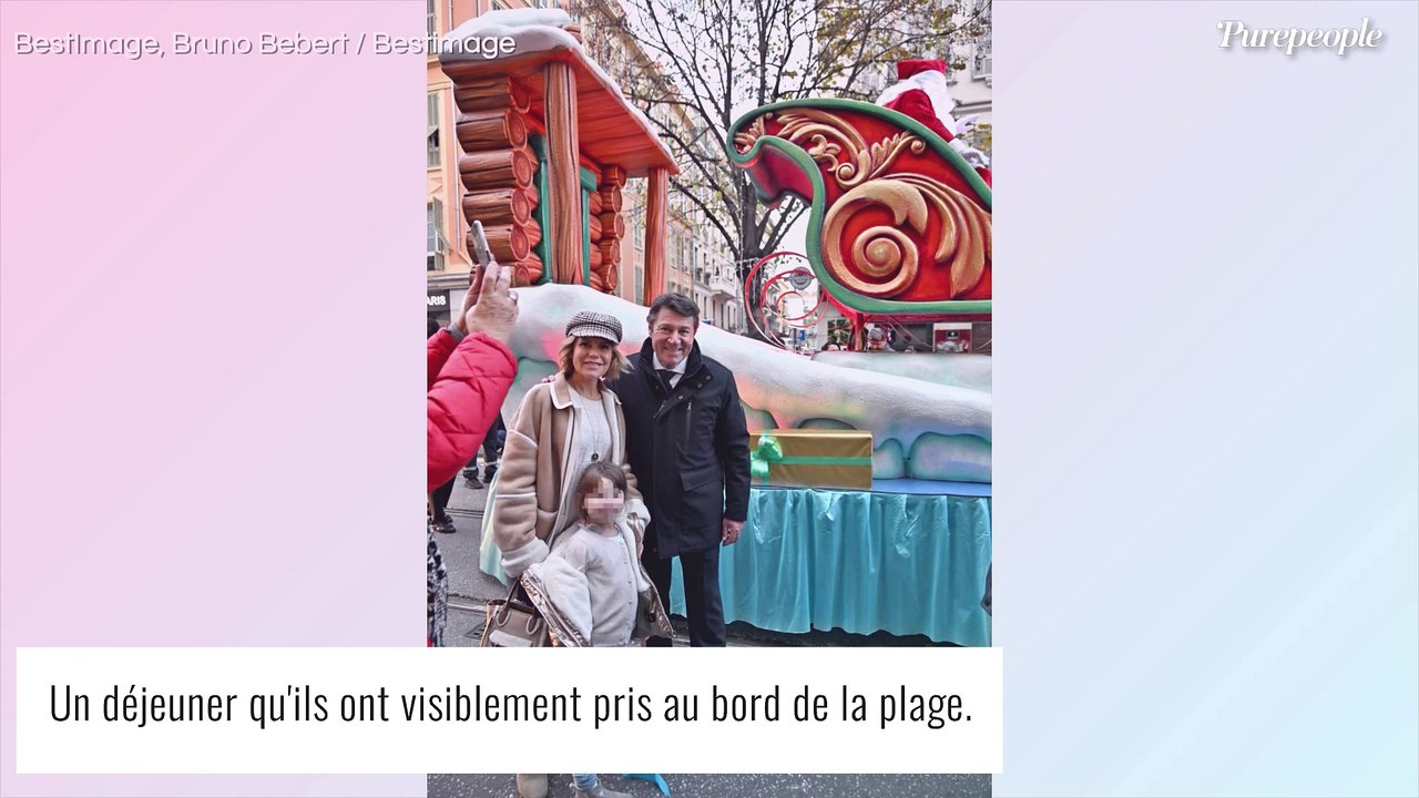 Laura Tenoudji et Christian Estrosi : Leur fille Bianca (5 ans) déjà en mode été, la vie est douce à Nice