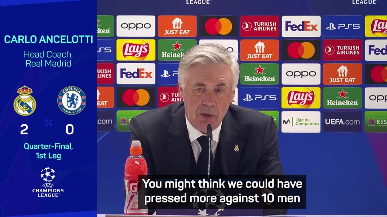 Ancelotti content with “well-rounded” win over Chelsea