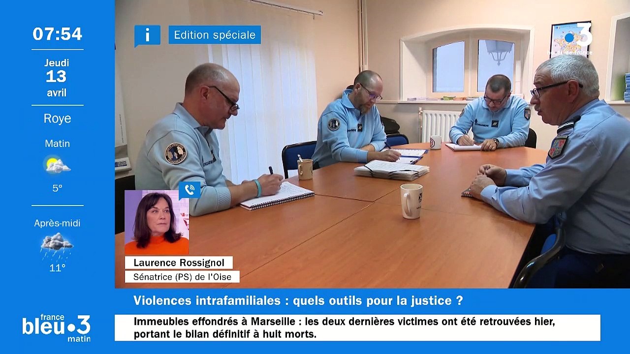 Violences intra-familiales : Laurence Rossignol,  sénatrice de l'Oise, invitée de France Bleu Picardie