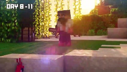 I Survived 100 DAYS as a PARROT in HARDCORE Minecraft!