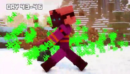 I Survived 100 DAYS as a SKUNK in HARDCORE Minecraft!