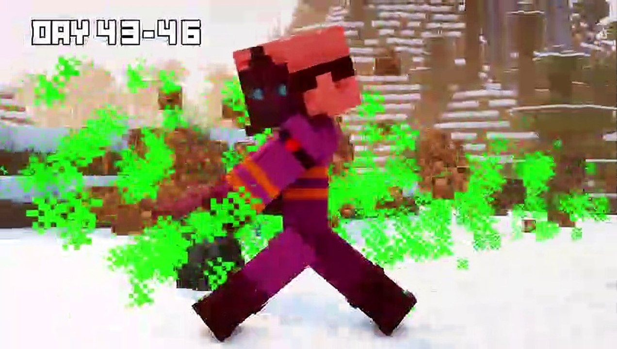 I Survived 100 DAYS as a SKUNK in HARDCORE Minecraft!