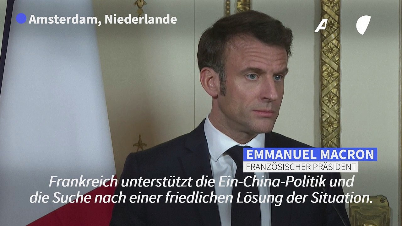 Macron: Frankreich ist kein 'Vasall' der USA