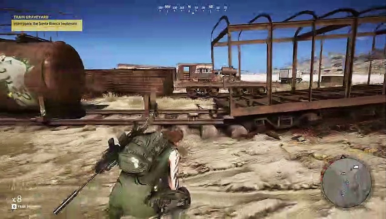 Ghost Recon-Wildlands # KOANI # TRAIN GRAVEYARD