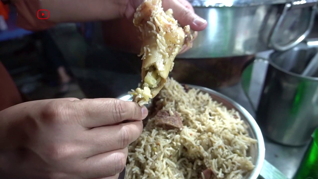 100/- Rupees Karachi Nalli Biryani | Most Cheapest Nalli Biryani Of Karachi 