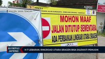H-7 Lebaran, Ring Road Utara Sragen Bisa Dilewati Pemudik