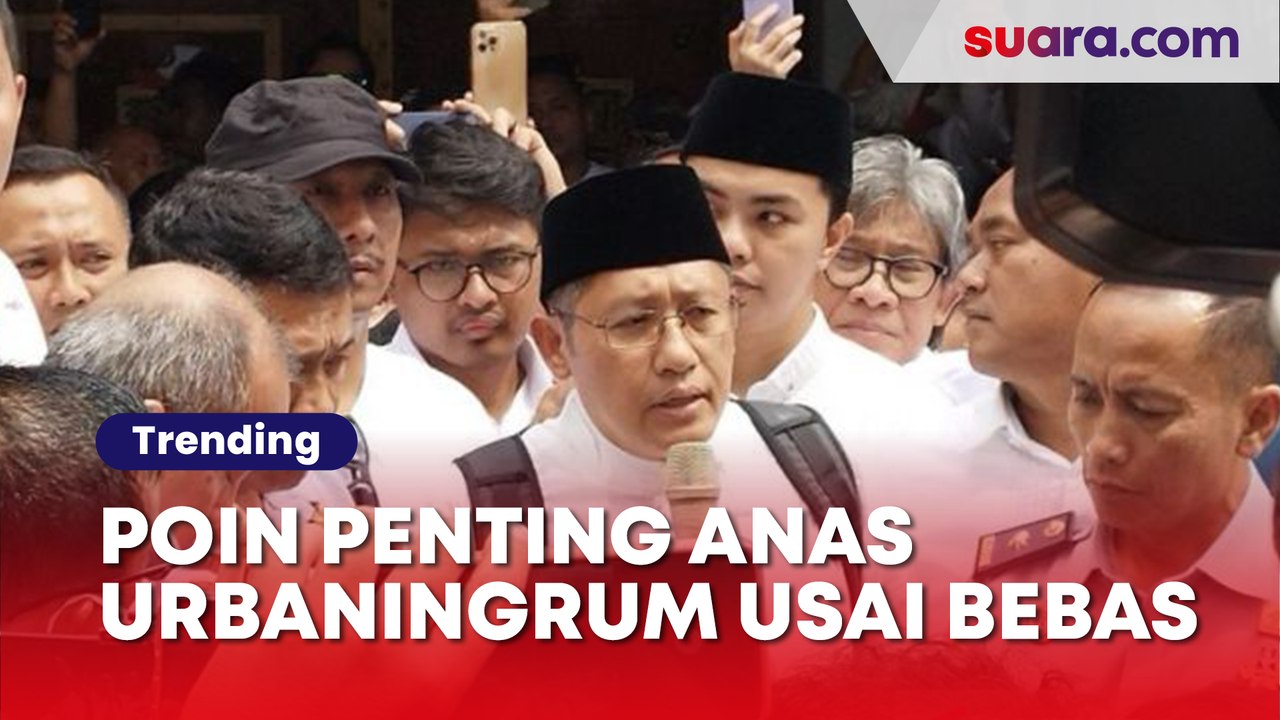 Poin Penting Pernyataan Anas Urbaningrum Setelah Bebas Penjara, Ungkit Dendam dan Gagal Pembusukan