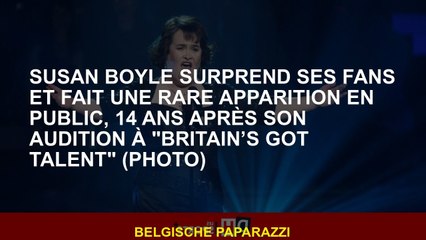 Susan Boyle surprend ses fans et fait une rare apparition en public, 14 ans après son audition à "Br