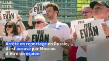 Washington: rassemblement pour la libération du journaliste détenu en Russie
