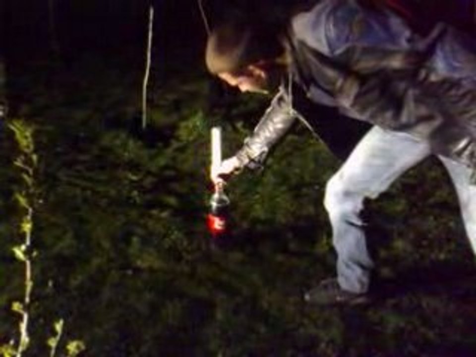 Expérience mentos+coca