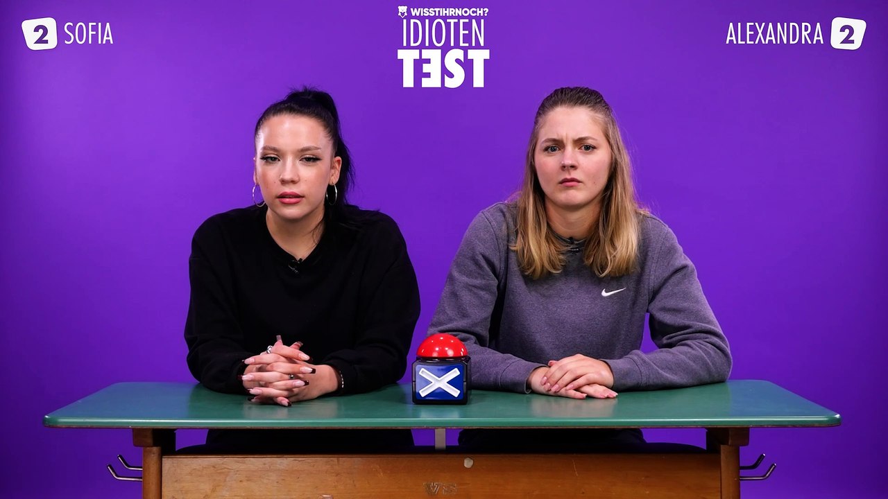 Sofia vs. Alexandra beim Idiotentest