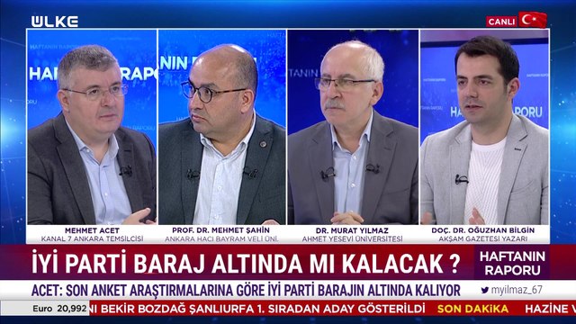 Haftanın Raporu - Murat Yılmaz | Mehmet Acet | Mehmet Şahin | Oğuzhan Bilgin | 9 Nisan 2023