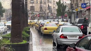 مشاهد مبهجة.. أمطار غزيرة في العاصمة عمان