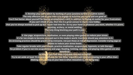 Preventing Depression.