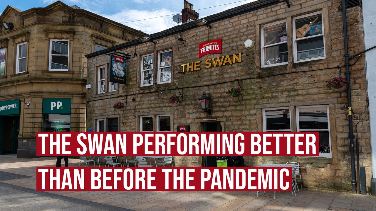 Popular Burnley pub The Swan is busier than before the pandemic