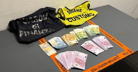 Traffico internazionale di valuta: sequestrati 200mila euro su volo da Indonesia (13.04.23)