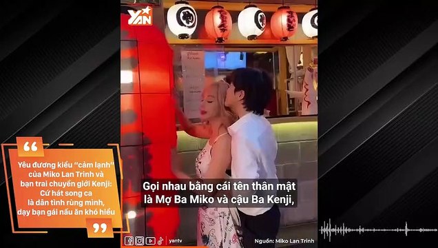 Chuyện yêu đương cảm lạnh của Miko Lan Trinh và Kenji: Cũng là review ăn uống mà sao lạ lắm