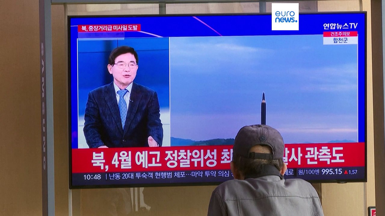 Nordkorea schießt Rakete Richtung Japan
