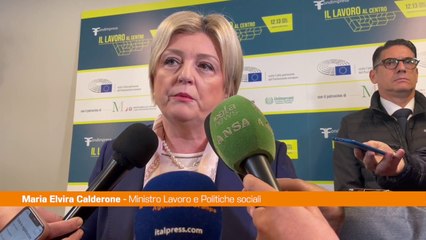 Calderone "Ora taglio di un altro punto sul cuneo fiscale"