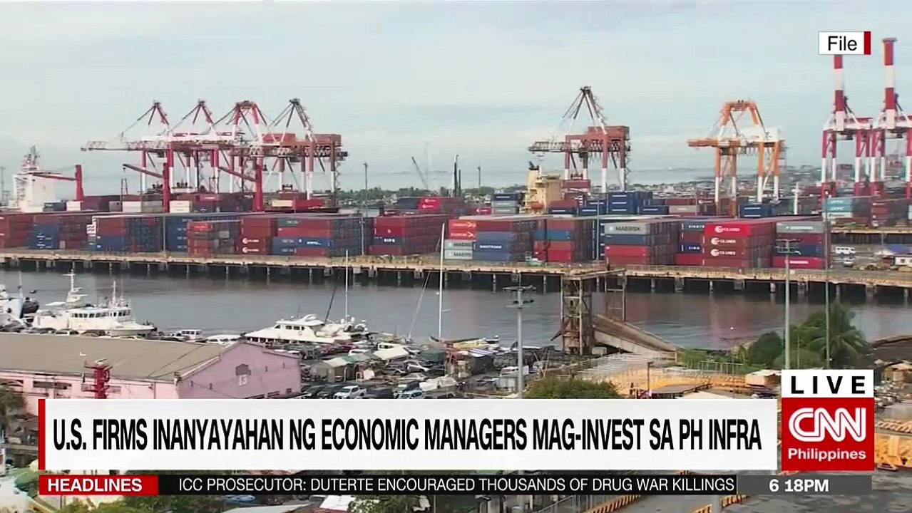 U.S. firms inanyayahan ng economic managers mag-invest sa PH infra | News Night