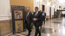 Il ministro dell'Interno Piantedosi incontra il suo omologo sloveno