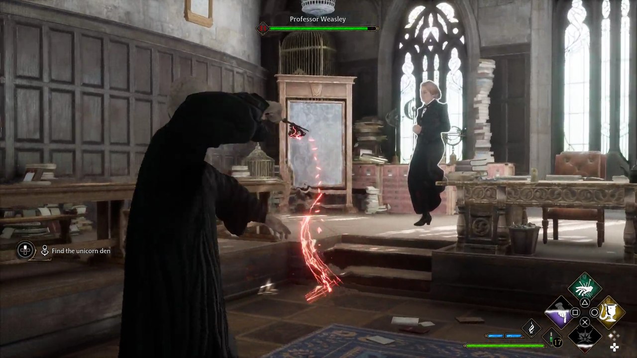 Voldemort en Hogwarts Legacy