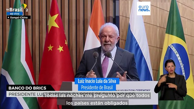 Lula da Silva apuesta en China por abandonar la sumisión de los BRICS al dólar