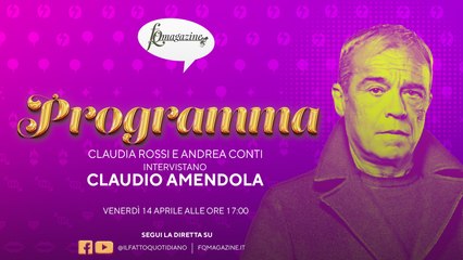 Claudio Amendola regista ne Il Patriarca: “Racconto il potere e la famiglia” la diretta con Claudia Rossi e Andrea Conti