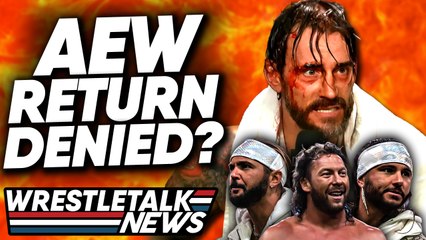 Скачать видео: The Elite BLOCKING CM Punk AEW Return? Jeff Hardy AEW Dynamite! AEW Dynamite Review! | WrestleTalk