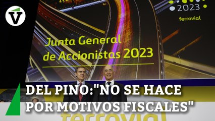 Del Pino subraya que el cambio de sede "no se hace por motivos fiscales".
