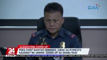 PDEG Chief Narciso Domingo, sibak sa puwesto kaugnay ng umano' cover-up sa shabu raid | 24 Oras