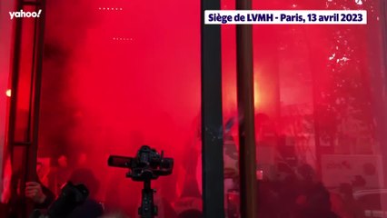 Retraites : des cheminots envahissent les locaux de LVMH à Paris pour protester contre la réforme