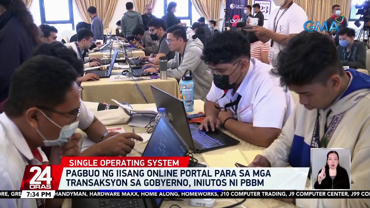 Pagbuo ng iisang online portal para sa mga transaksyon sa gobyerno, iniutos ni PBBM | 24 Oras