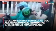 Ojol Jadi Korban Pemukulan Usai Antar Penumpang, Komunitas Ojol Geruduk Rumah Pelaku