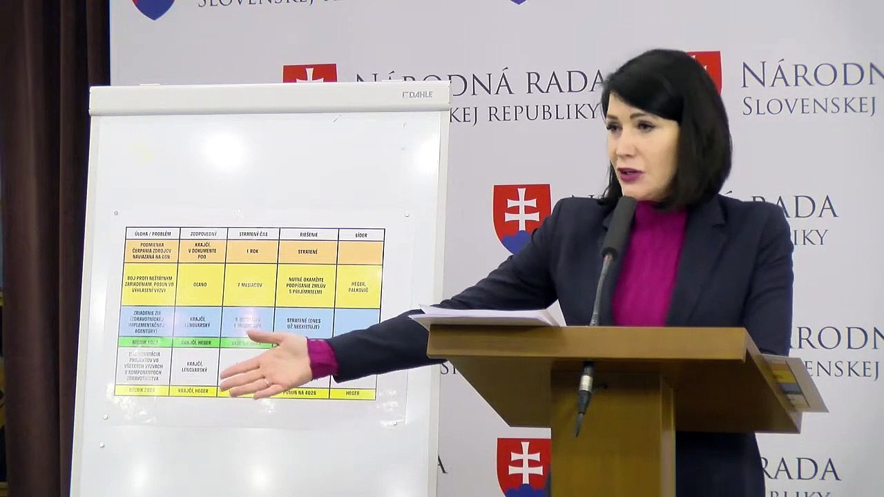 ZÁZNAM: TK strany Sloboda a Solidarita - financovanie nemocníc