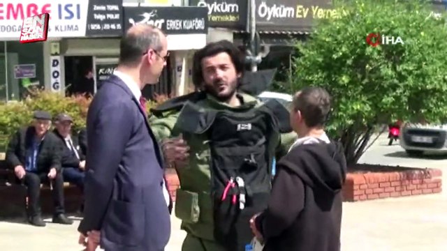 Aydın’da bir bankın yanına bırakılan 4 valiz ekipleri alarma geçirdi