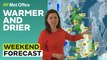 Weekend Weather 13/04/2023 – Turning warmer and drier - Met Office UK Forecast