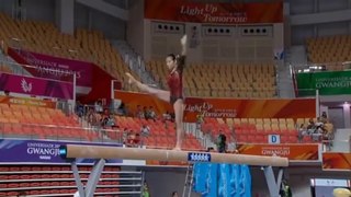 Minobe Yu - BB TF - 2015 Gwangju Universiade