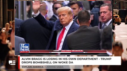 Alvin Bragg Is Losing In His Own Department  - Trump Drops Bombshell On Woke DA