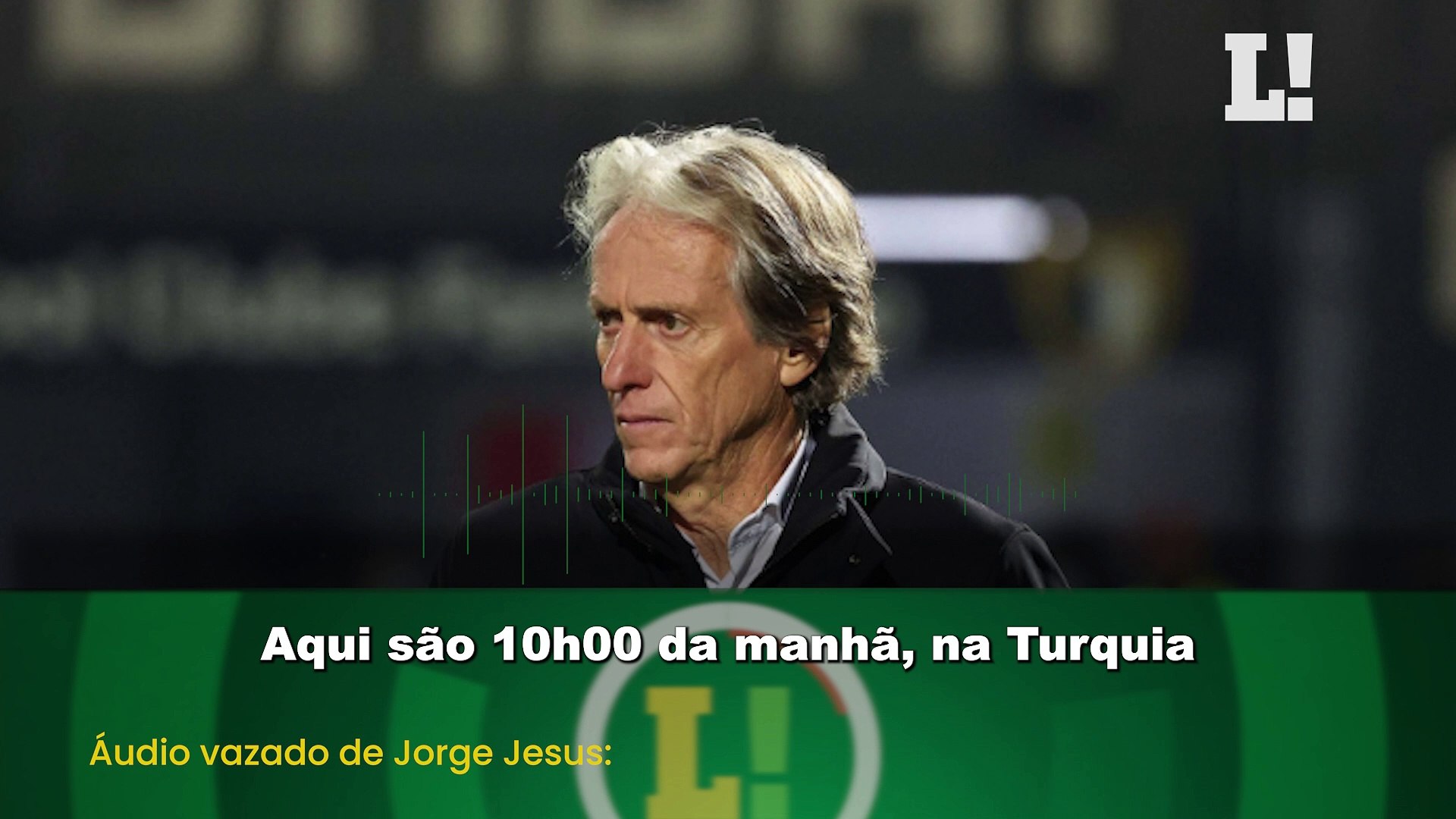 Em áudio vazado, Jorge Jesus revela papo com Braz e nega ter exigido 'muito dinheiro'