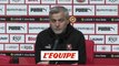 Genesio : «On se fragilise sur des situations et on perd confiance» - Foot - L1 - Rennes