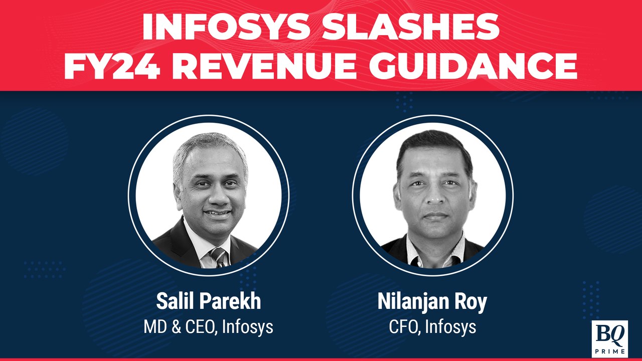 Infosys Slashes FY24 Revenue Guidance To 4-7%
