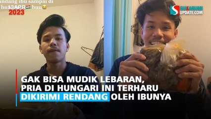 Gak Bisa Mudik Lebaran, Pria di Hungaria ini Terharu dikirimi Rendang Oleh Ibunya