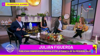 Hijo de Julián Figueroa se despide de él con emotivo mensaje