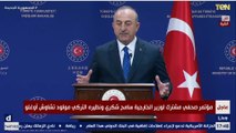 وزير الخارجية التركي: أفكارنا متطابقة مع مصر بشأن القضية الفلسطينية