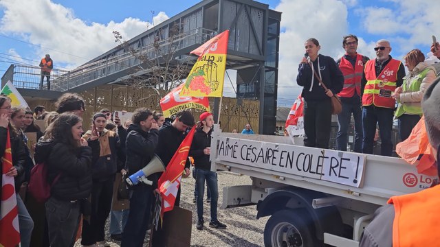 Des lycéens rejoignent la mobilisation contre la réforme des retraites à Clisson